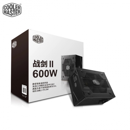 酷冷至尊 战剑Ⅱ 600 台式机电源 额定600W